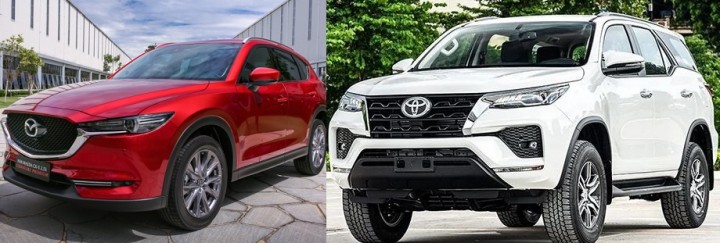 Mazda CX-5 vs Toyota Fortuner